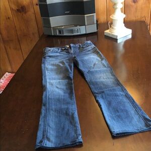 7 for all mankind Dark Wash Blue Denim Jeans